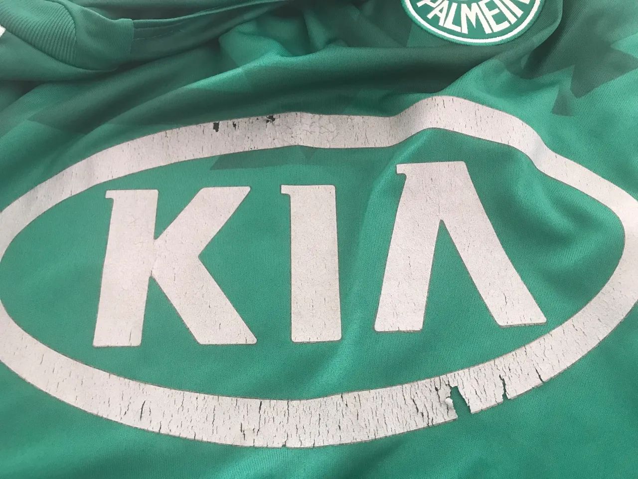 Camisa Palmeiras adidas kia 2012 M - Foto 4