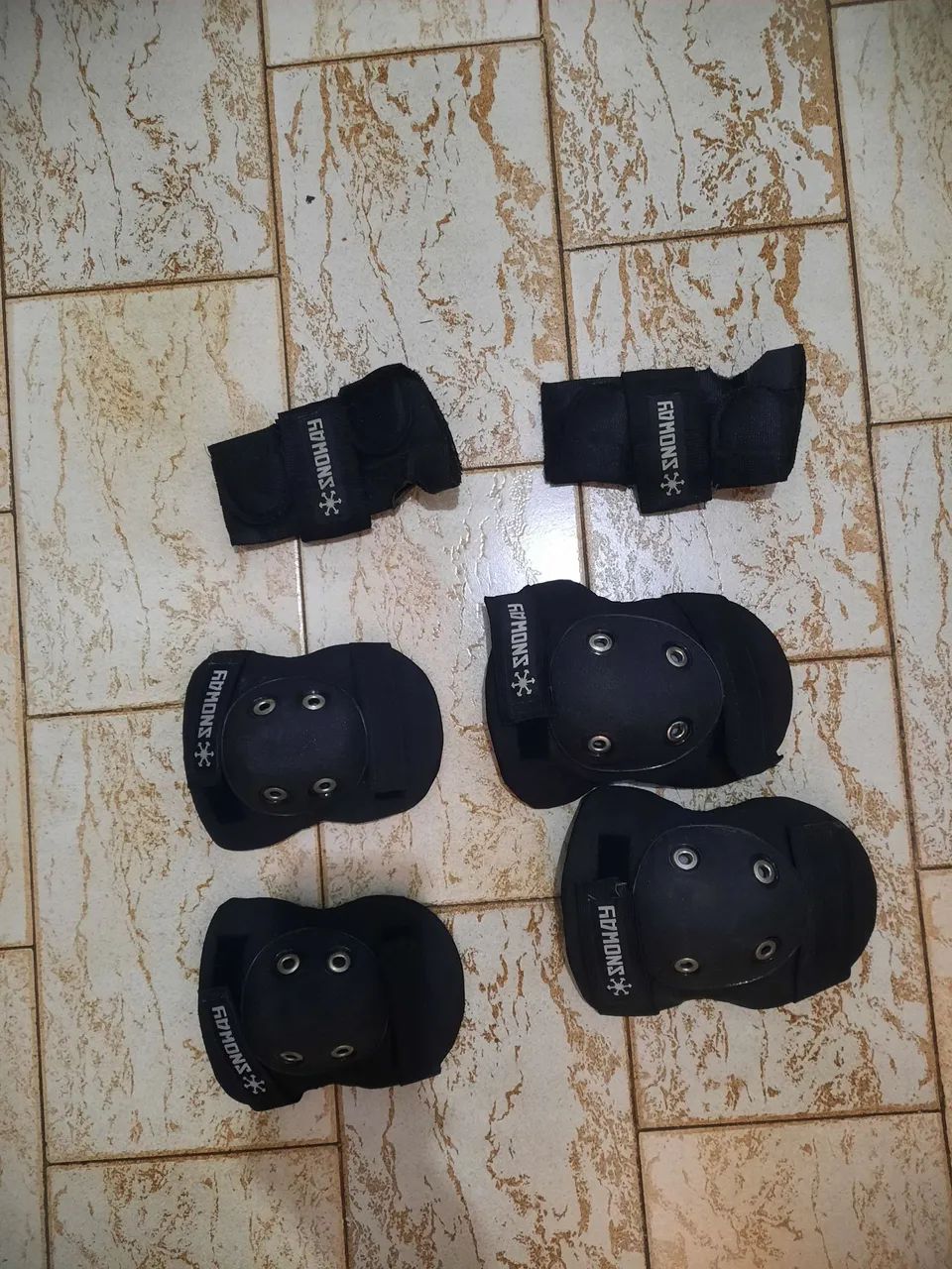 Kit de proteção para skate