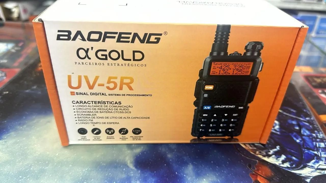 Rádio comunicador Uv5R