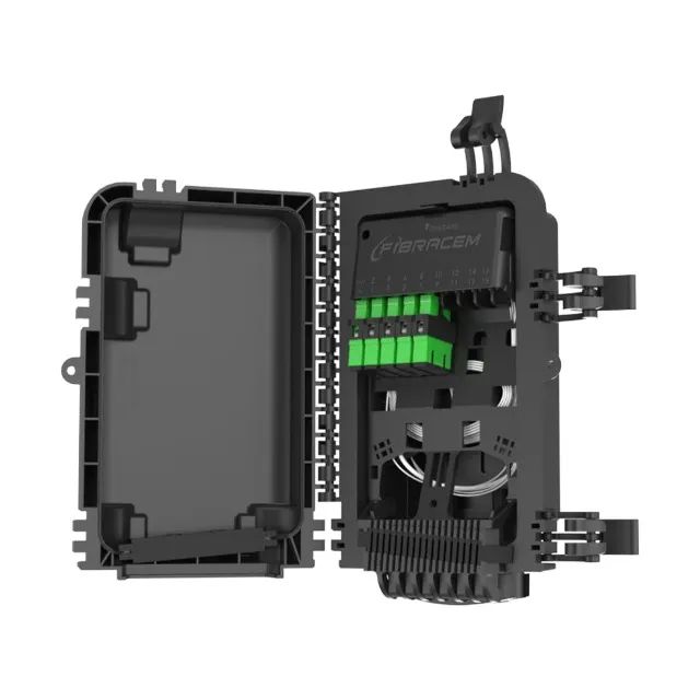 Caixa de Terminação Óptica (CTO) FTTH 1x8 APC 