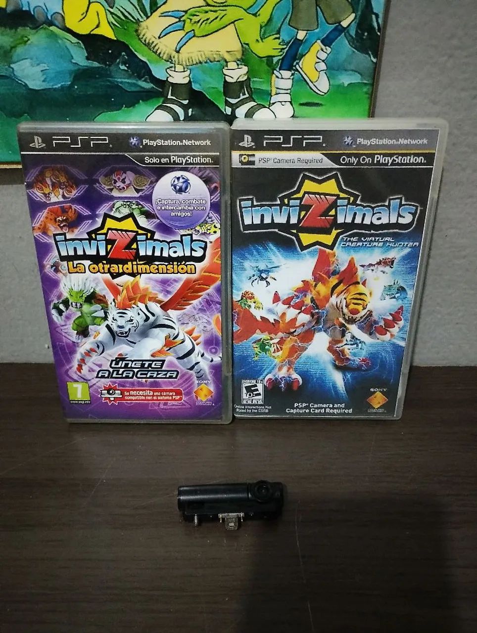 Jogos psp mais câmera 