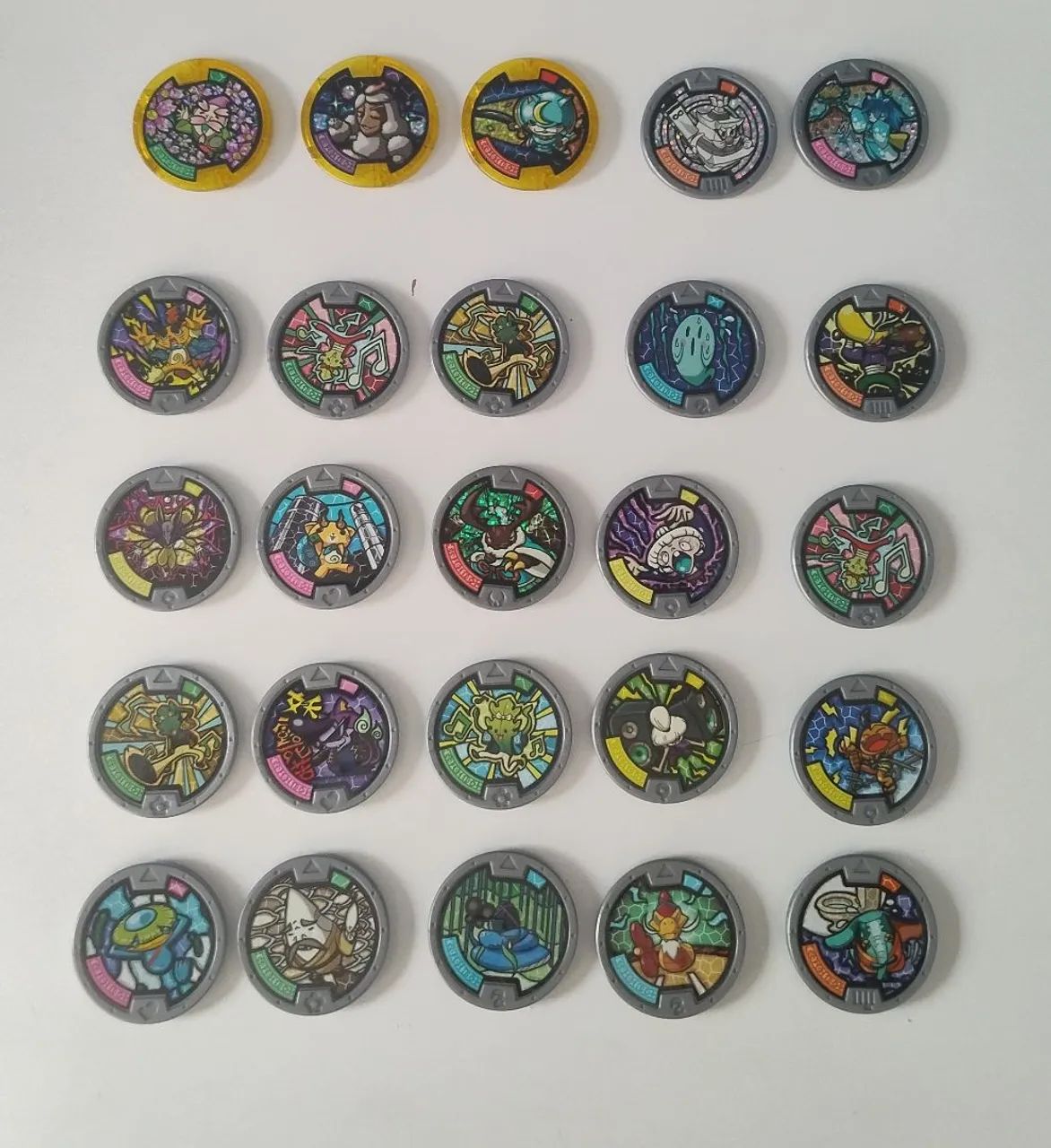 Medalha Yo Kai Watch *valor unitário*