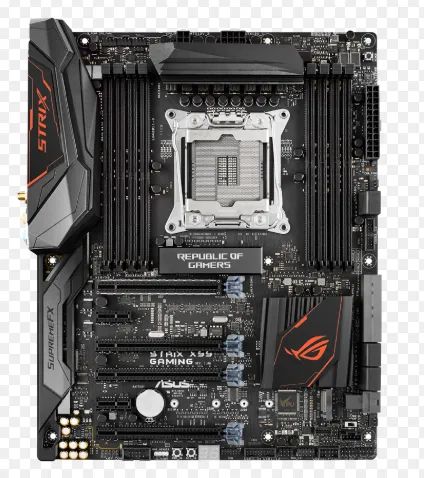 KIT ASUS ROG STRIX X99 GAMING + i7-6800K + AIR COOLER - Peças de