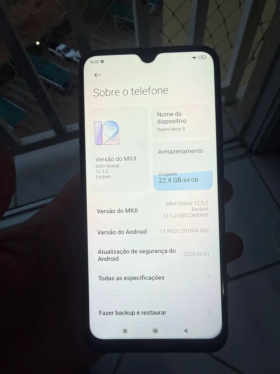 Redmi Note 8 64 GB - Conservado e funcionando perfeitamente - Foto 2