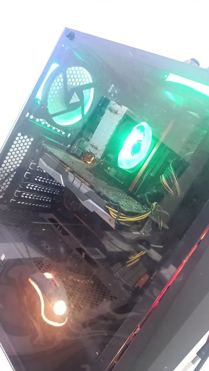 Pc gamer completo, tento parcelar no crédito, Pix ou dinheiro