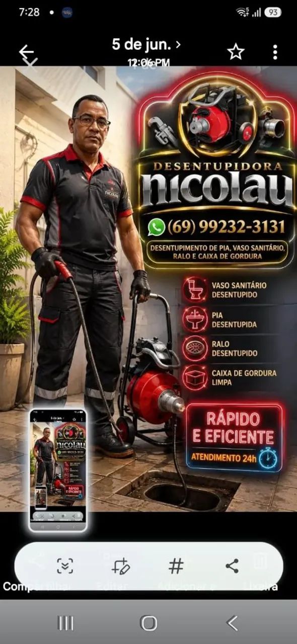 Desentupidora Nicolau  - Foto 2
