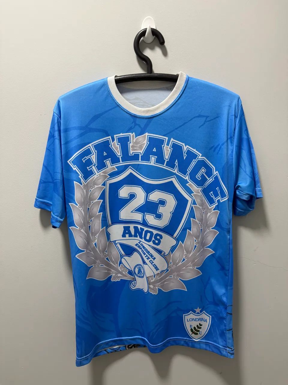 Camisa Torcida Falange Azul - 23 Anos - Sublimada