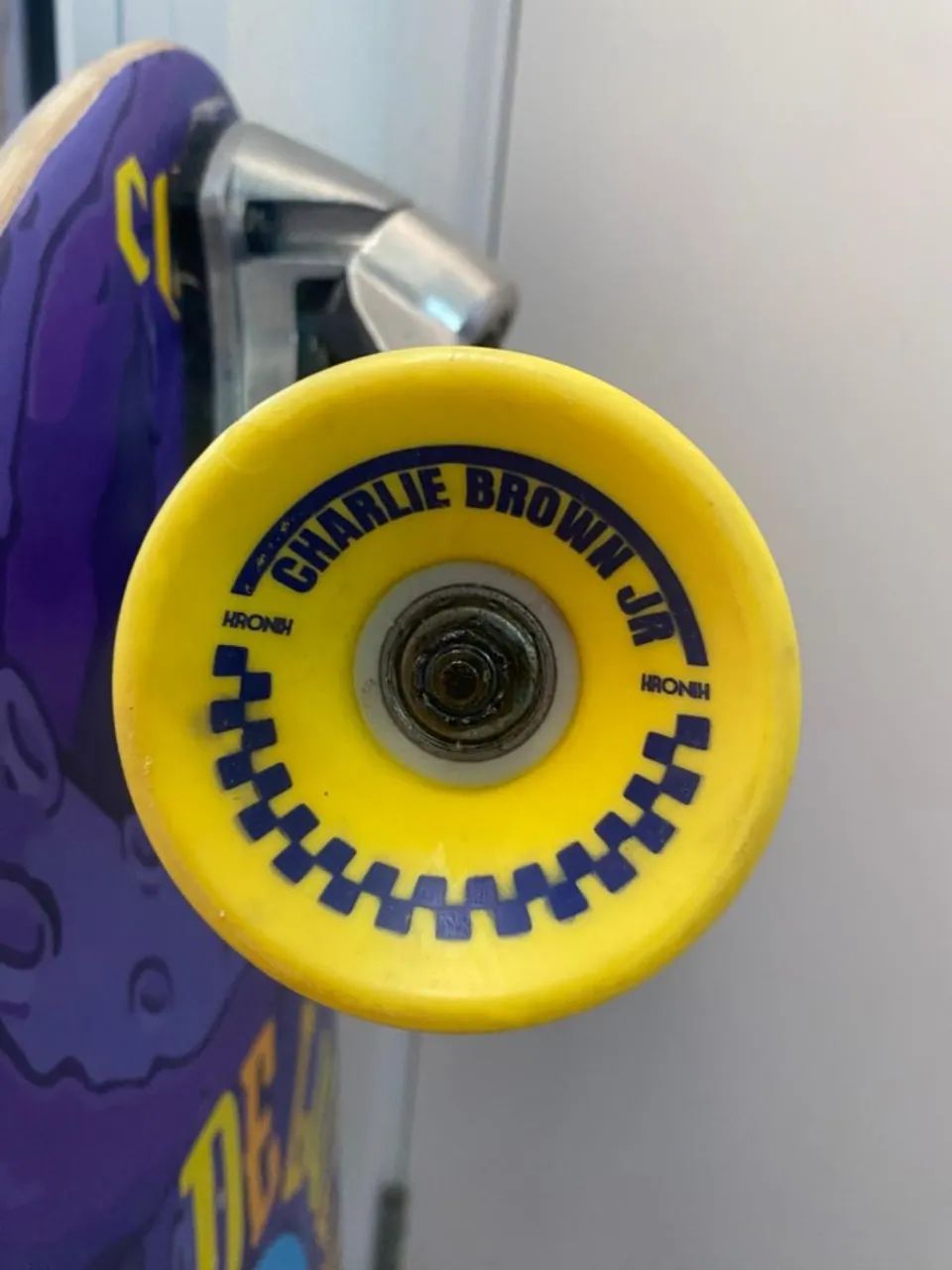 Skate Simulador De Surf Kronik Cbjr Zóio De Lula Swingboard Lavanda - Foto 3
