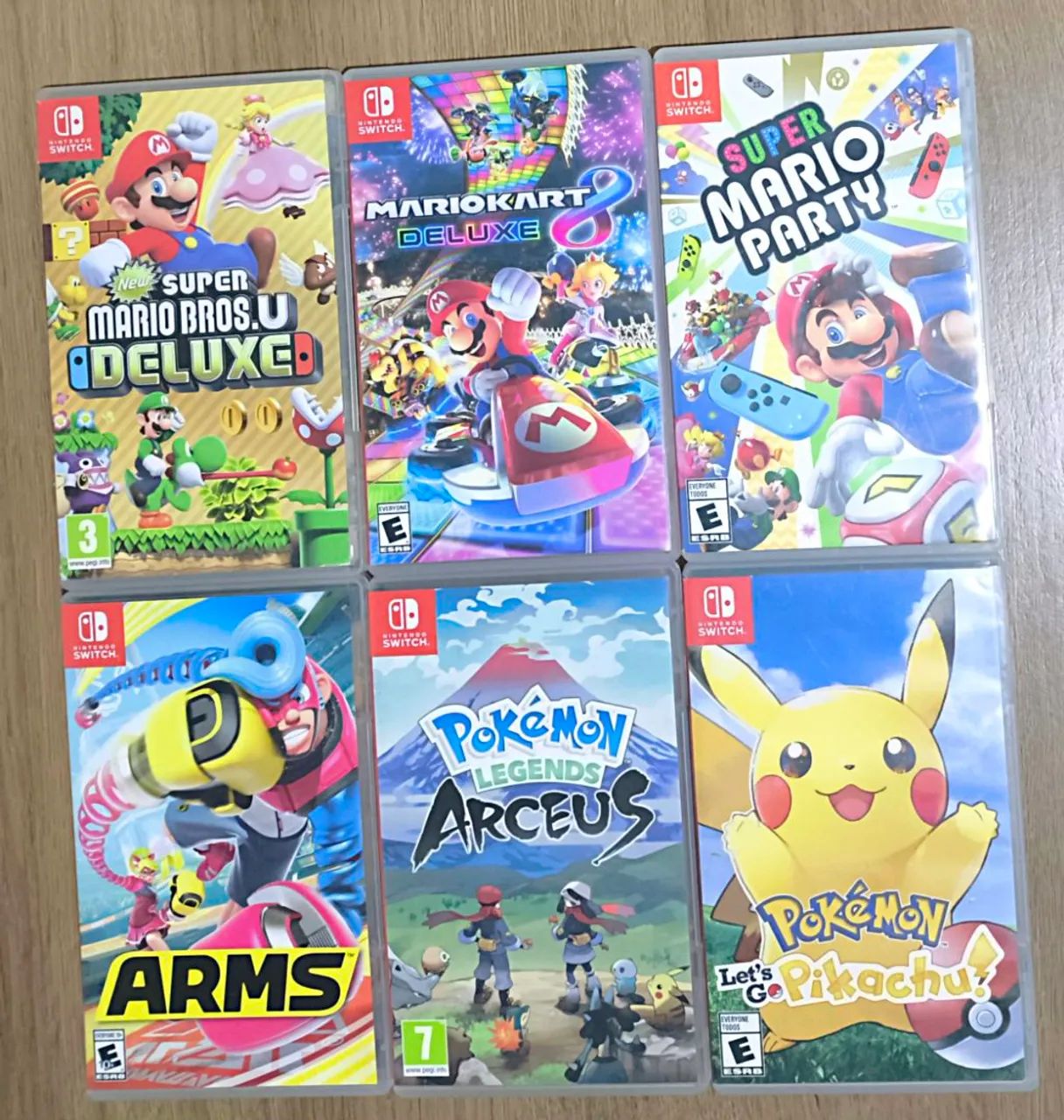 Jogos usados. Nintendo Switch.