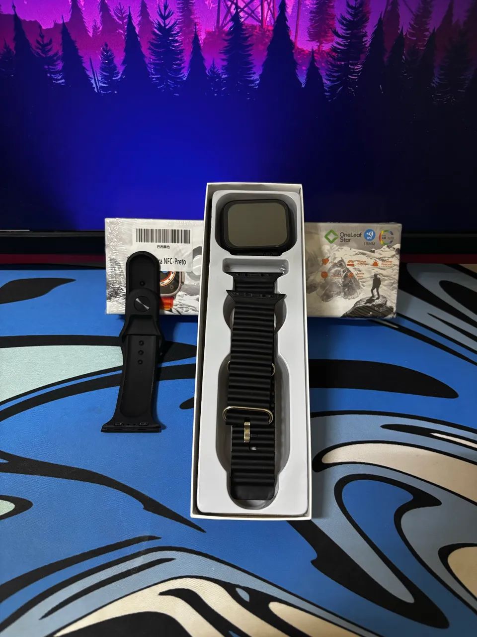 Relógio Smartwatch T800 Bluetooth NFC - Foto 2