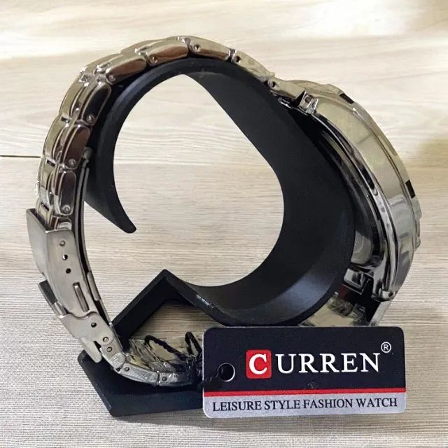 Relógio Curren 8355 (Prata) - Foto 5