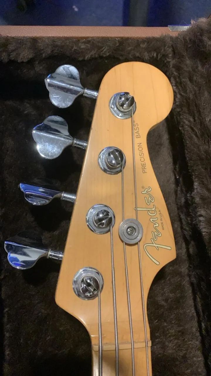 Baixo Fender American Deluxe Style 2007 pré suhr ! - Foto 5