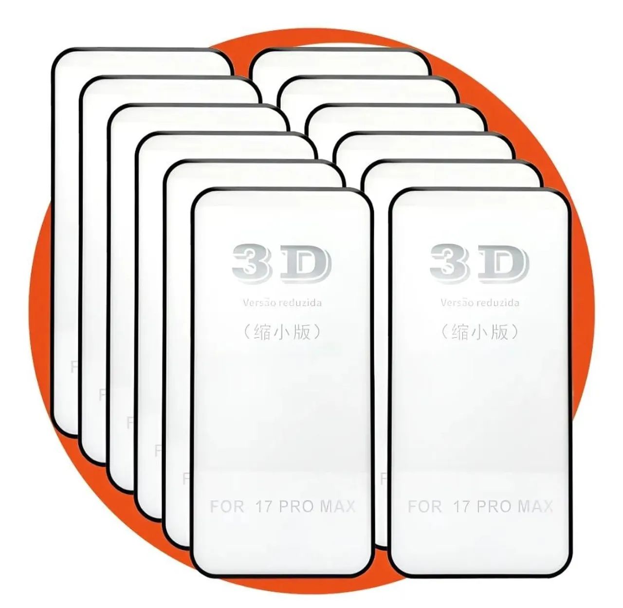 Película de vidro 3D para celular - Foto 3