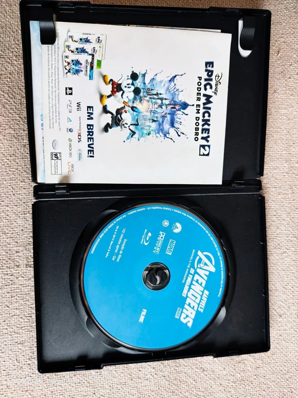 Os Vingadores - Blu Ray - Foto 3
