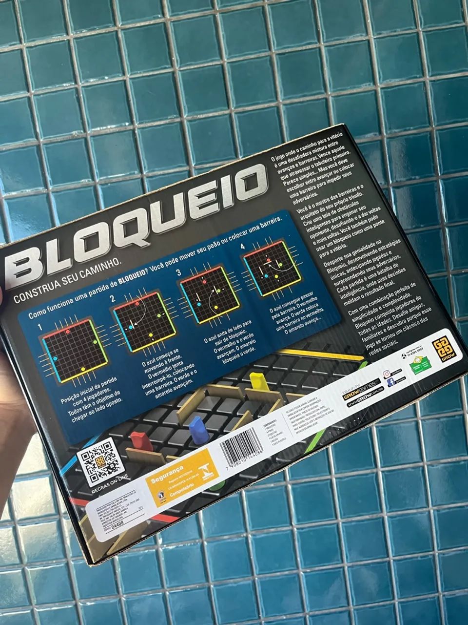Jogo de Tabuleiro Bloqueio da Grow - Foto 2