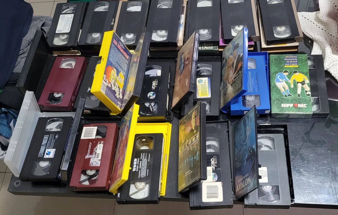 Lote com 25 fitas VHS ( fitas de vídeo) - Foto 5