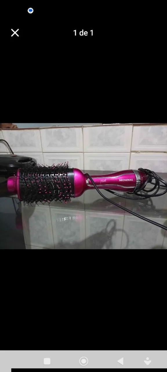 Escova secadora alisadora 