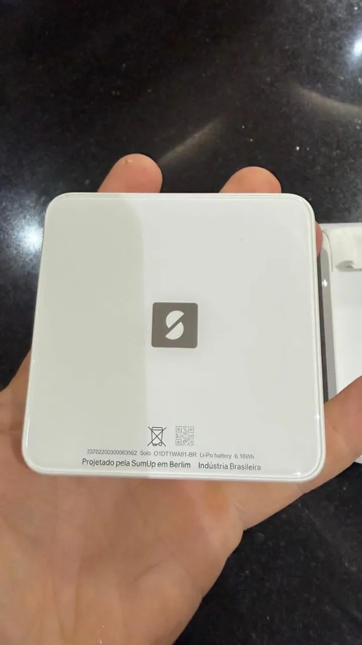Maquininha SumUp Solo com Base (Praticamente Nova) - Foto 5