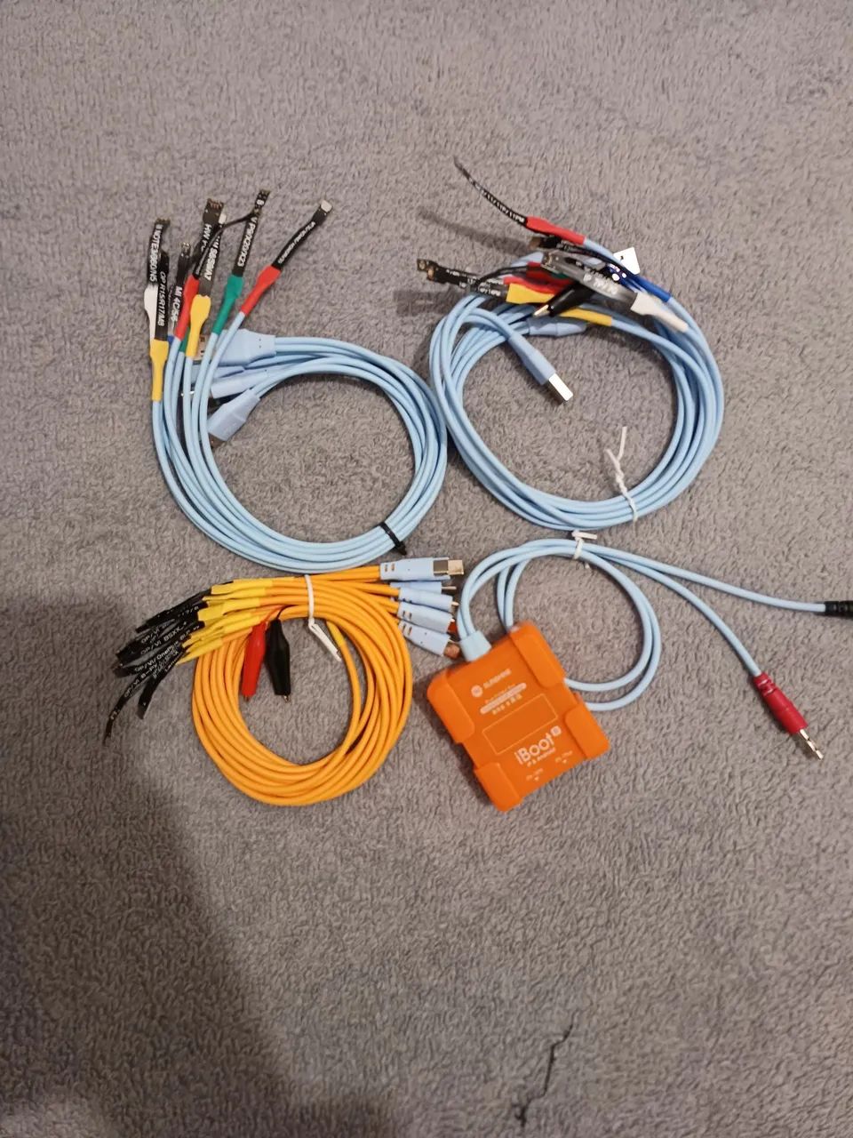 iBoot USB + Cabos de Teste para Reparo de Celulares