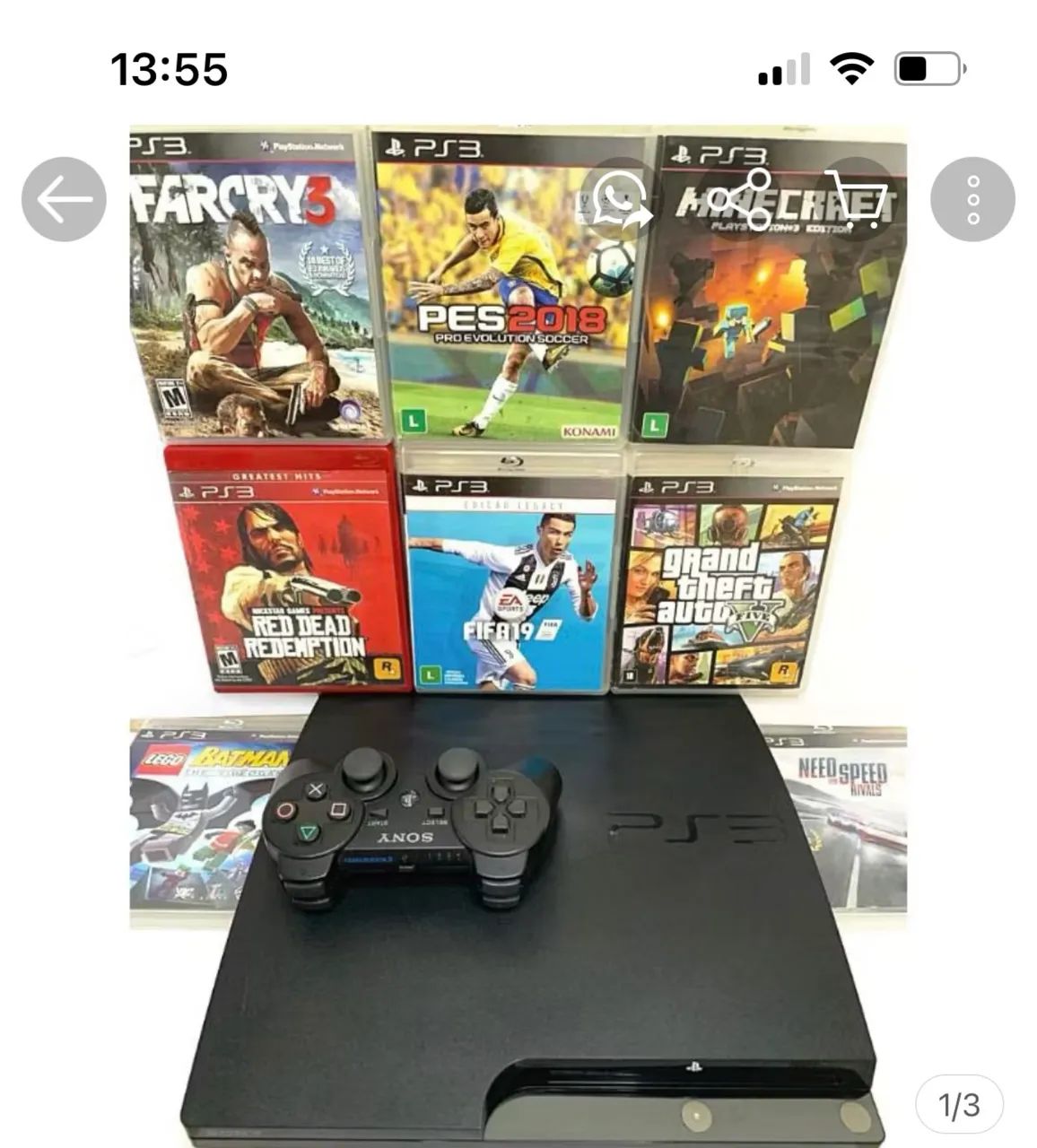 PS3 a venda