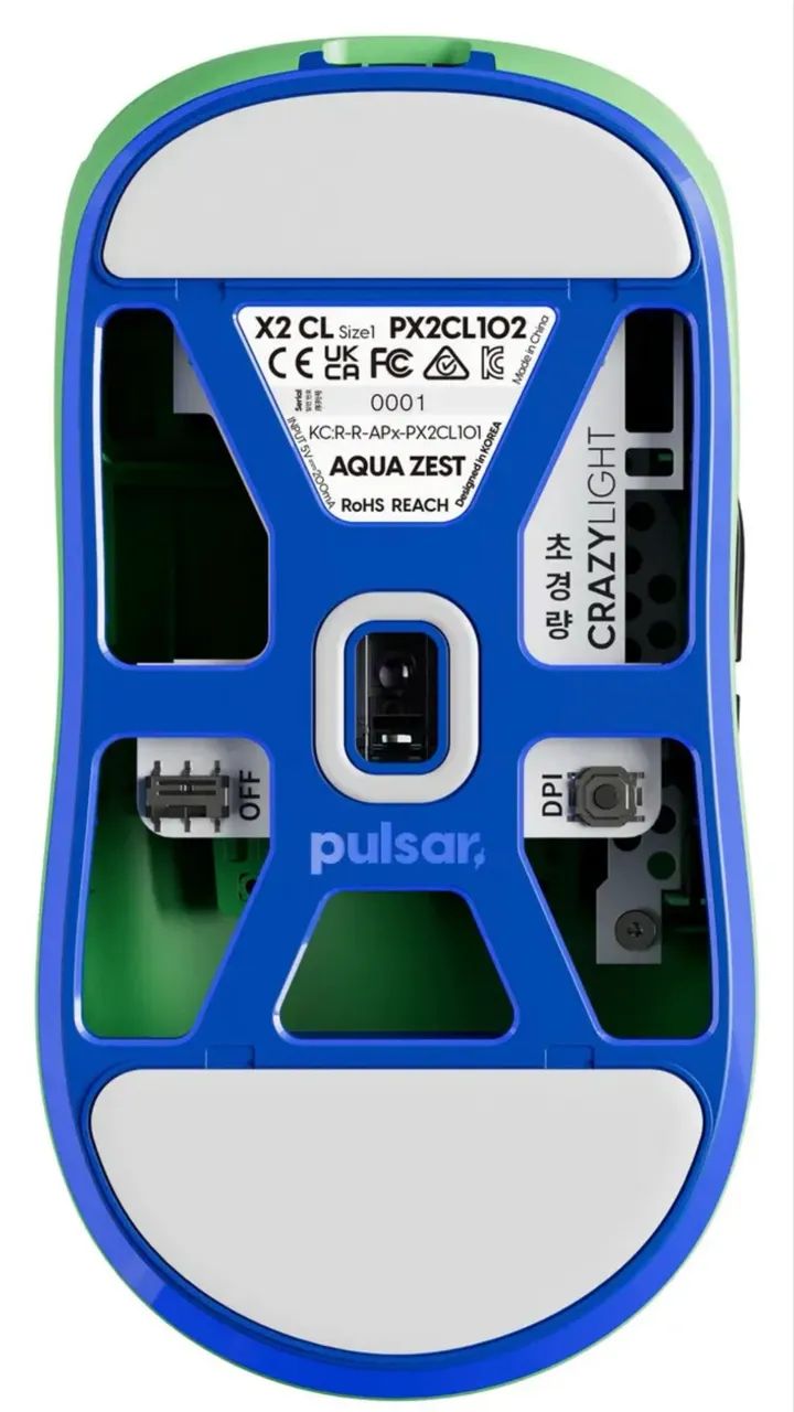 MOUSE PULSAR X2 CRAZYLIGHT 35g - Foto 4