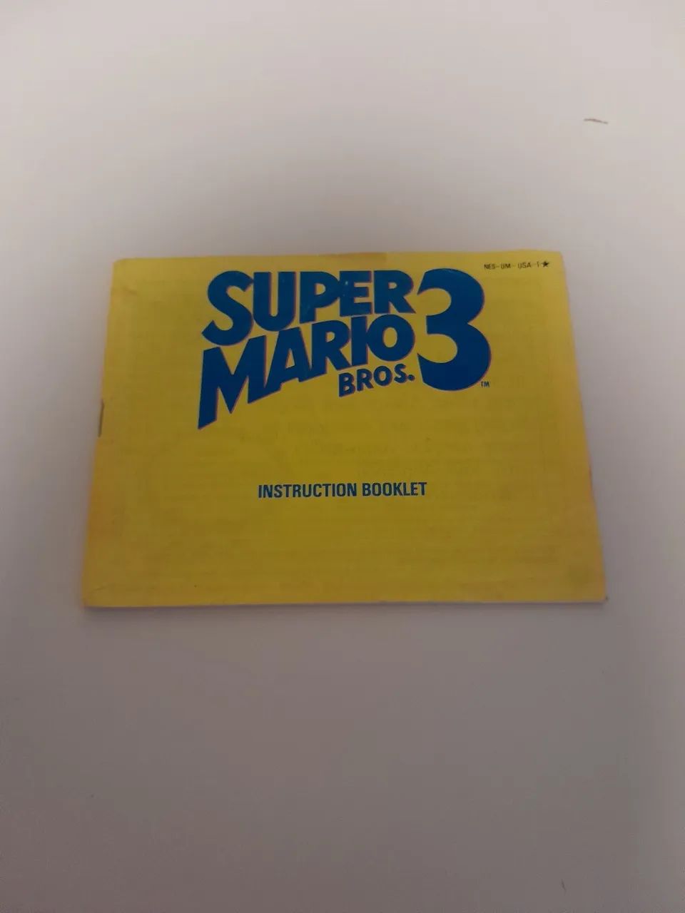 Manual super mario bros 3 original 