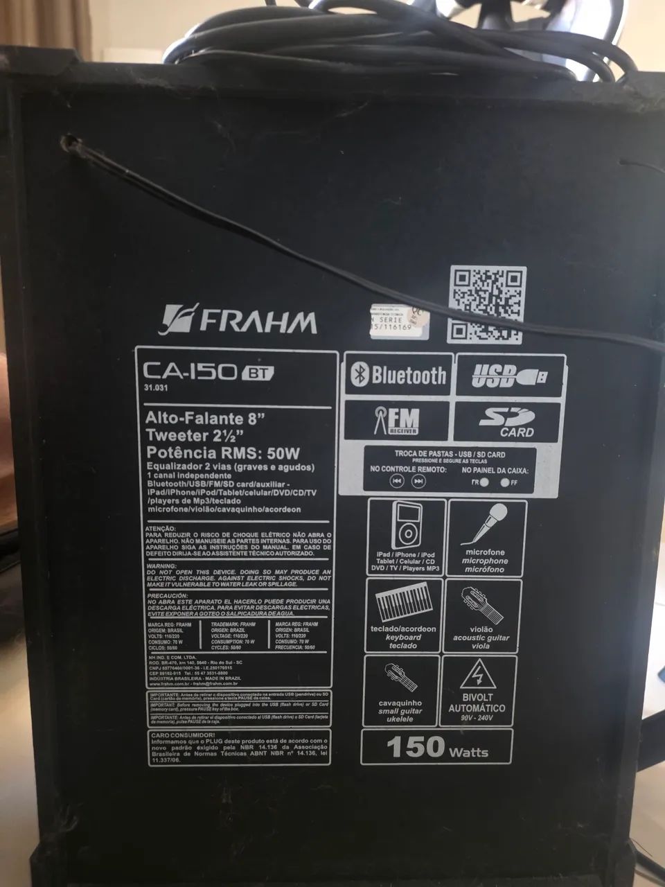 Caixa de Som Frahm CA-150 - Foto 4