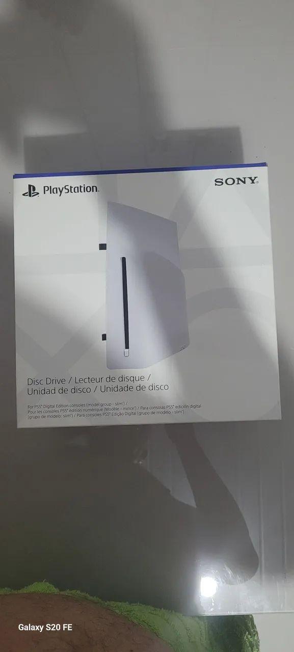Leitor Ps5 novo.