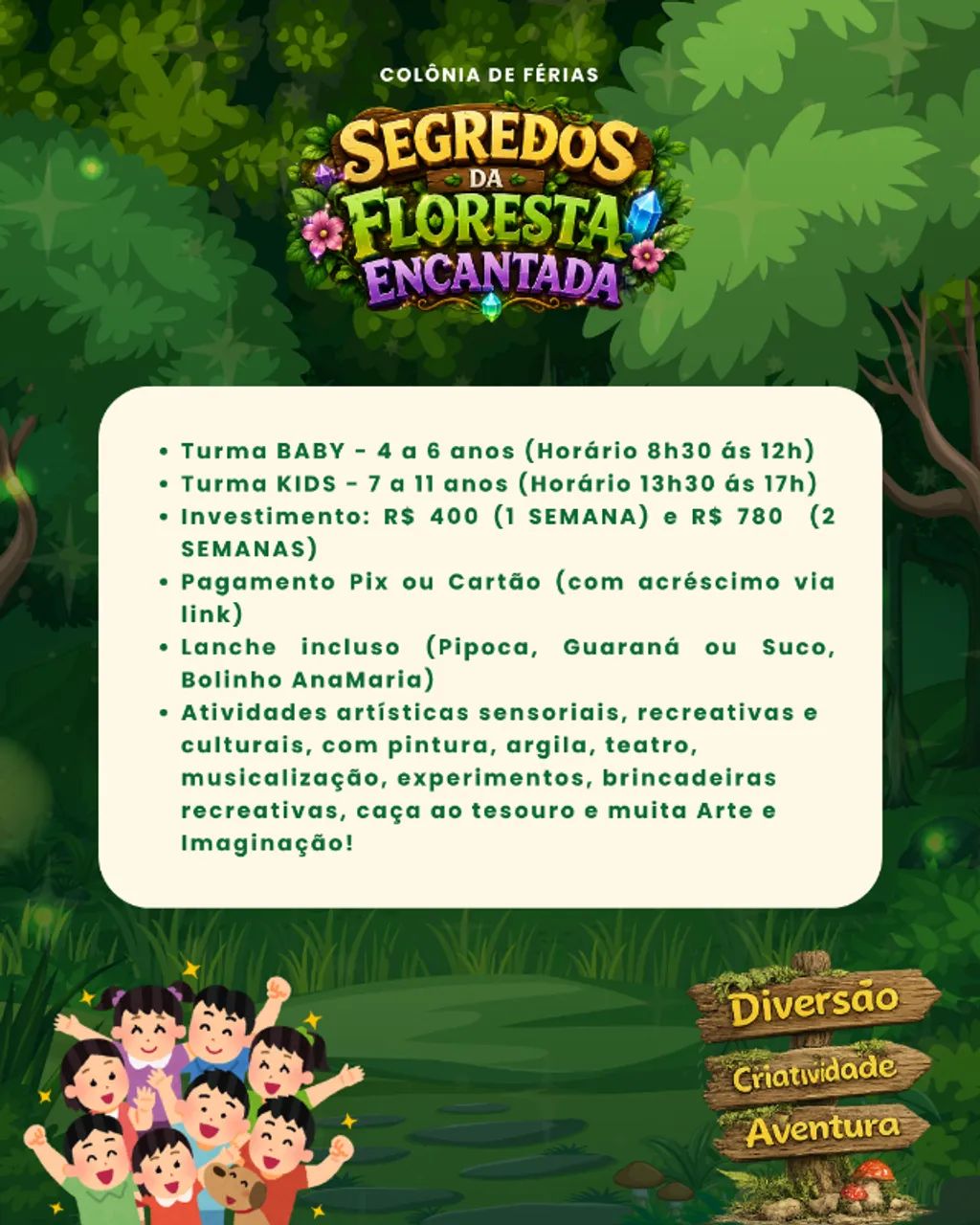 COLÔNIA DE FÉRIAS NO ESPINHEIRO - Foto 2