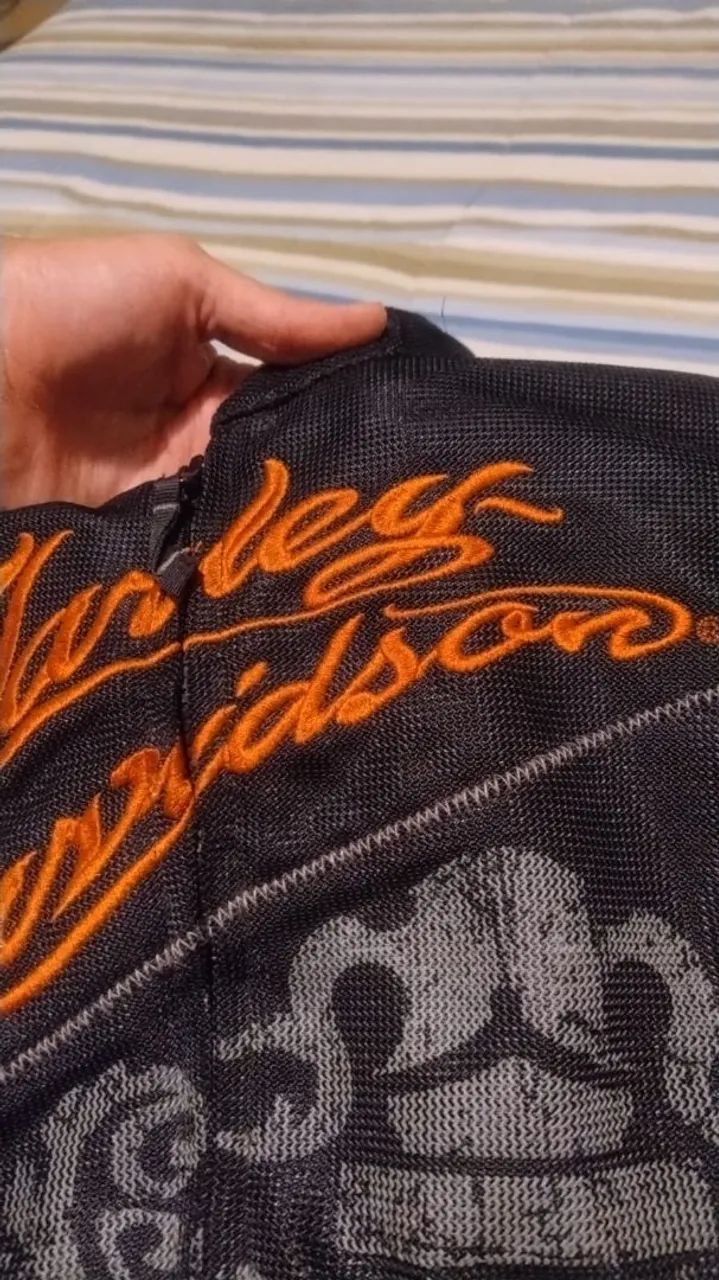 Jaqueta feminina Harley Davidson verão  - Foto 4