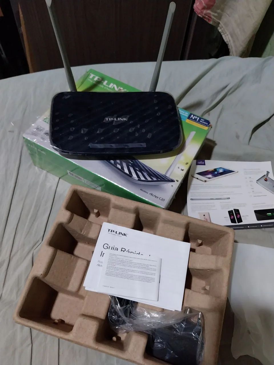 Roteador  TP-Link wifi   - Foto 4