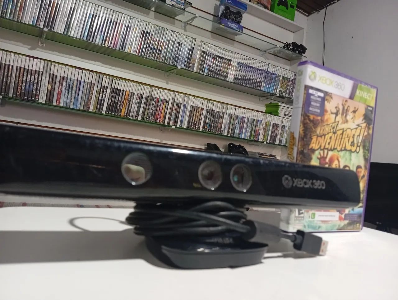 Kinect para Xbox 360 com jogo Kinect adventures original  - Foto 3