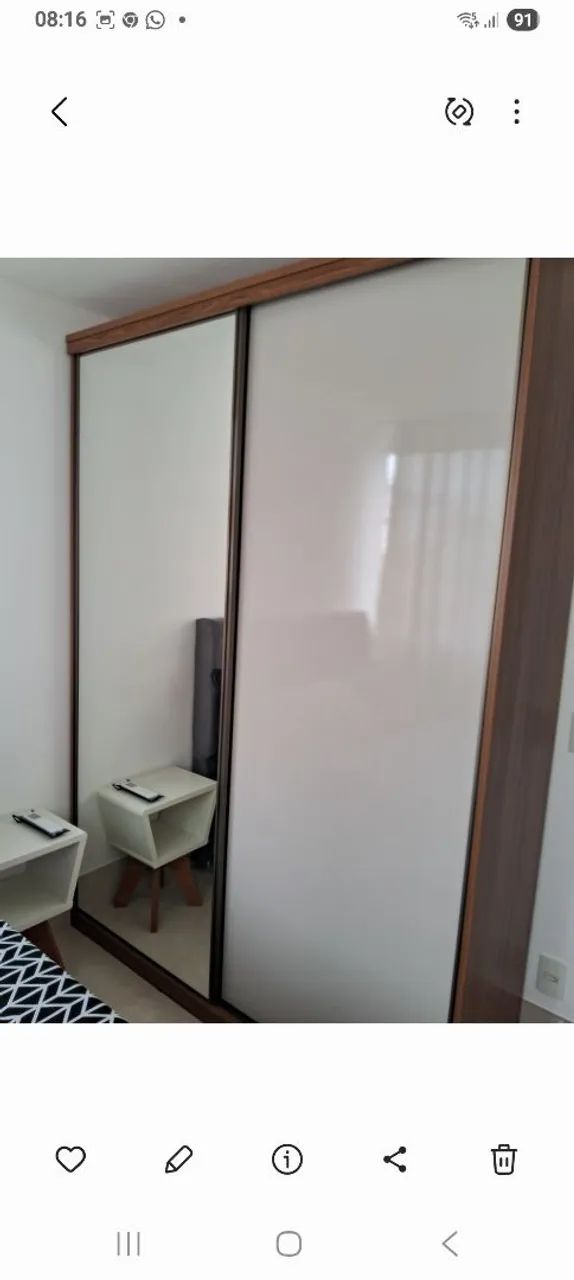 ARMÁRIO DE SOLTEIRO PORTA DE CORRER
