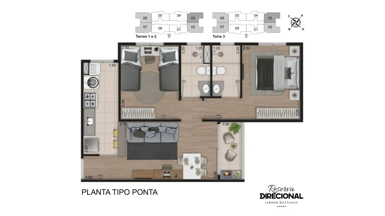 PLANTA 49m²