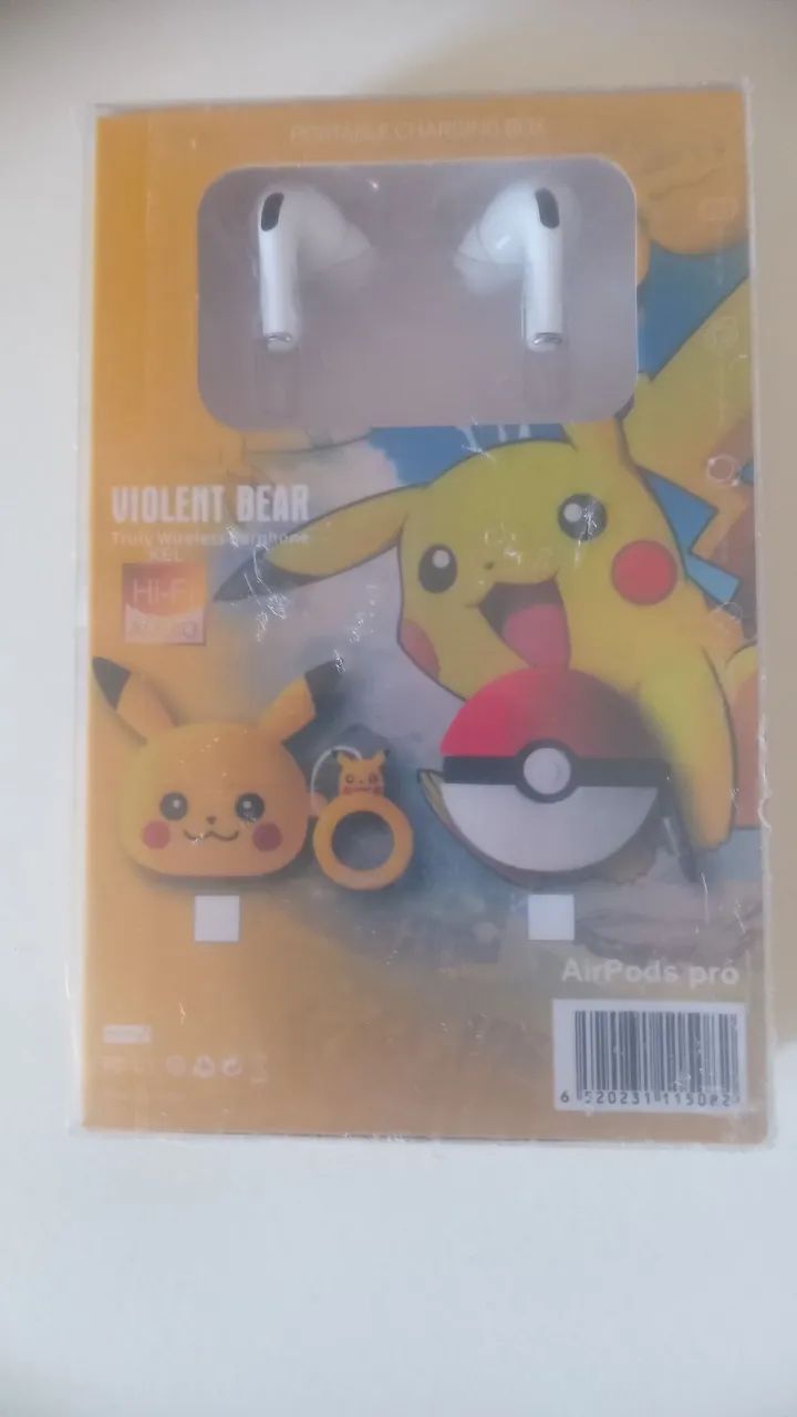 Fone Bluetooth Pokemon . - Foto 3