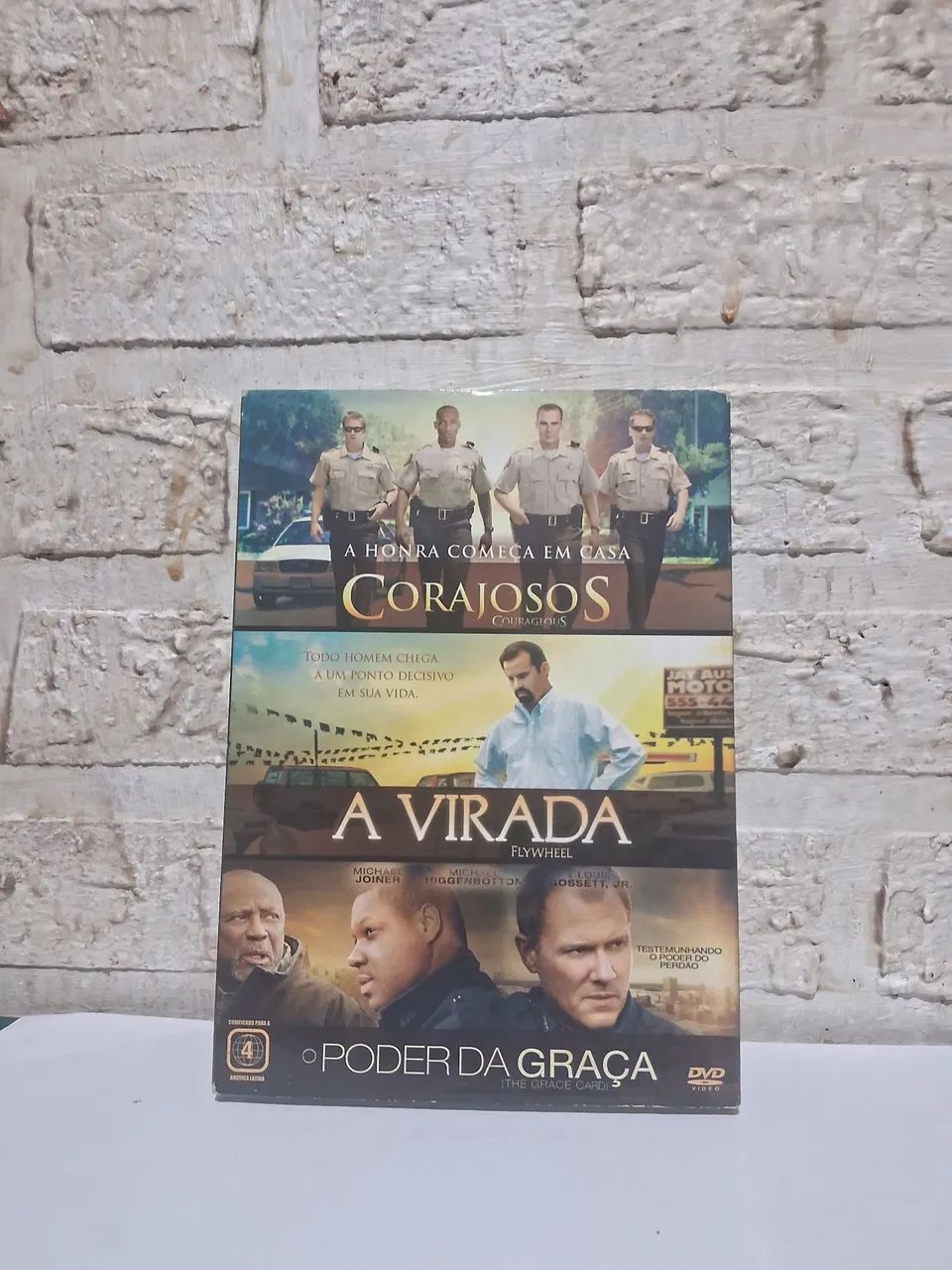 Lote com 5 DVDs - Filmes Clássicos e Religiosos | - Foto 4
