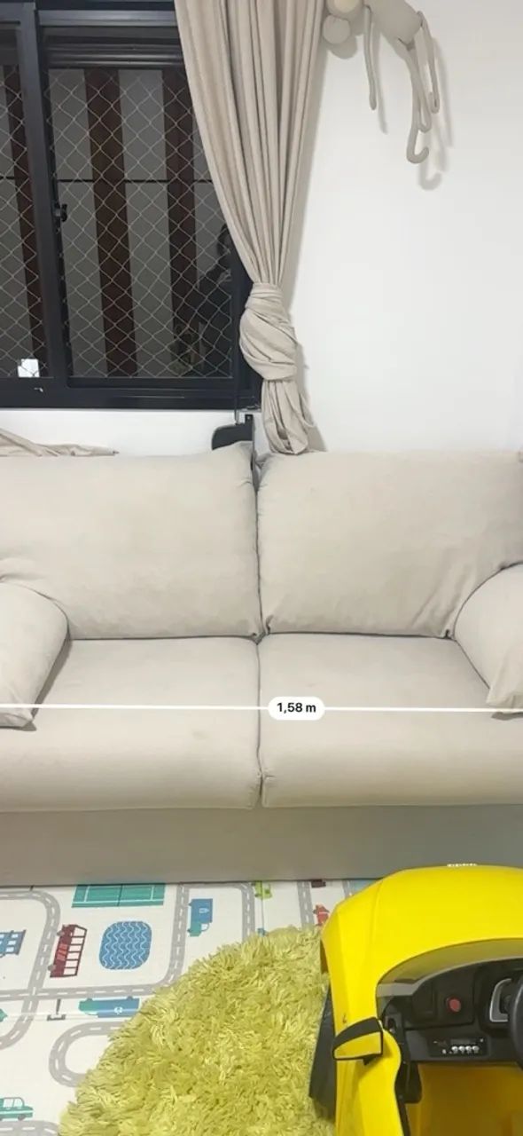 Sofâ cama 2 lugares - vira cama de casal - Foto 2