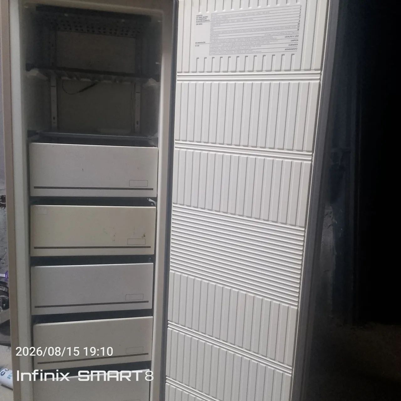 freezer 7 gavetas com chave  - Foto 5