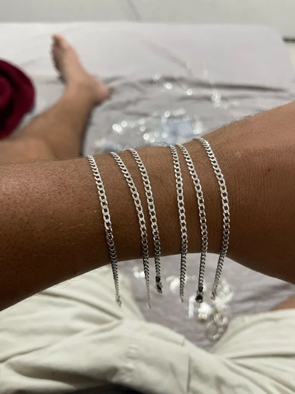 Pulseira escama 3 mm 