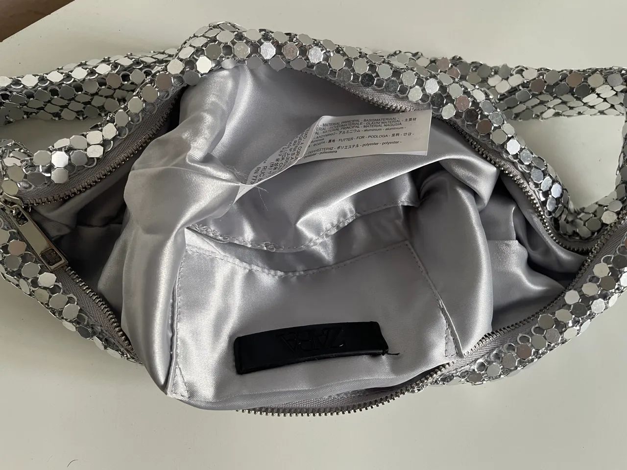 Bolsa Zara Prata - Foto 4