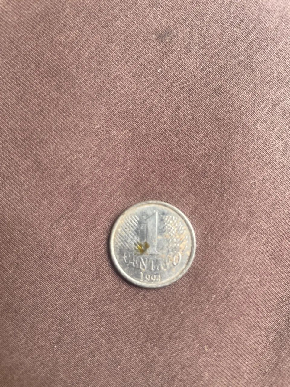 Moedas antigas de 1 centavo  - Foto 3