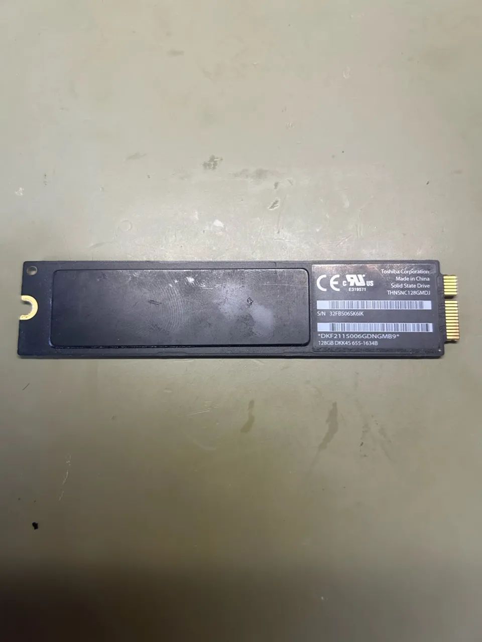 SSD Macbook 128GB 