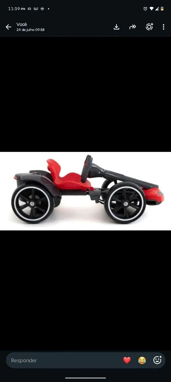 Carro elétrico infantil  - Foto 3