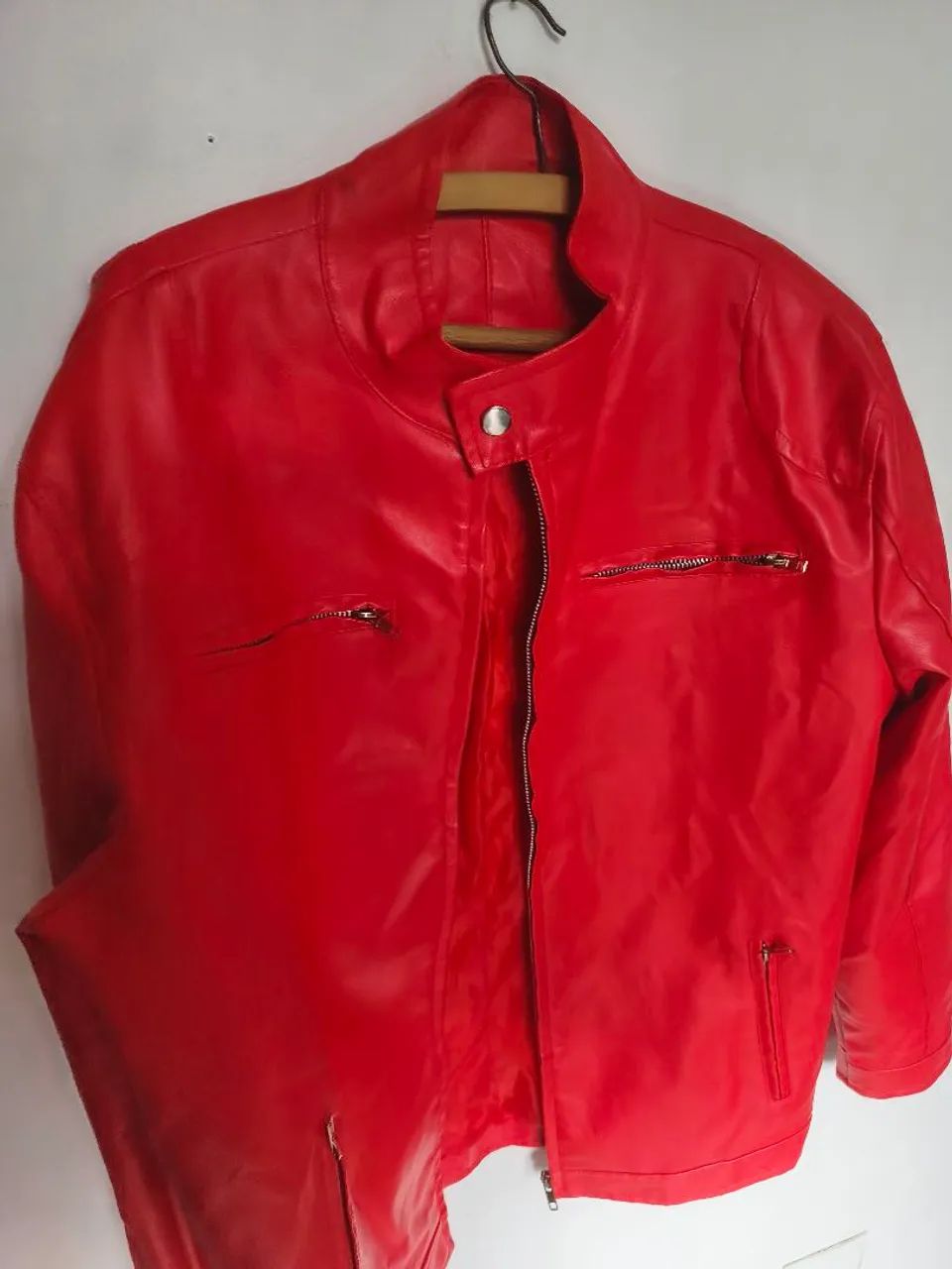 Jaqueta PU masculina  - Foto 5