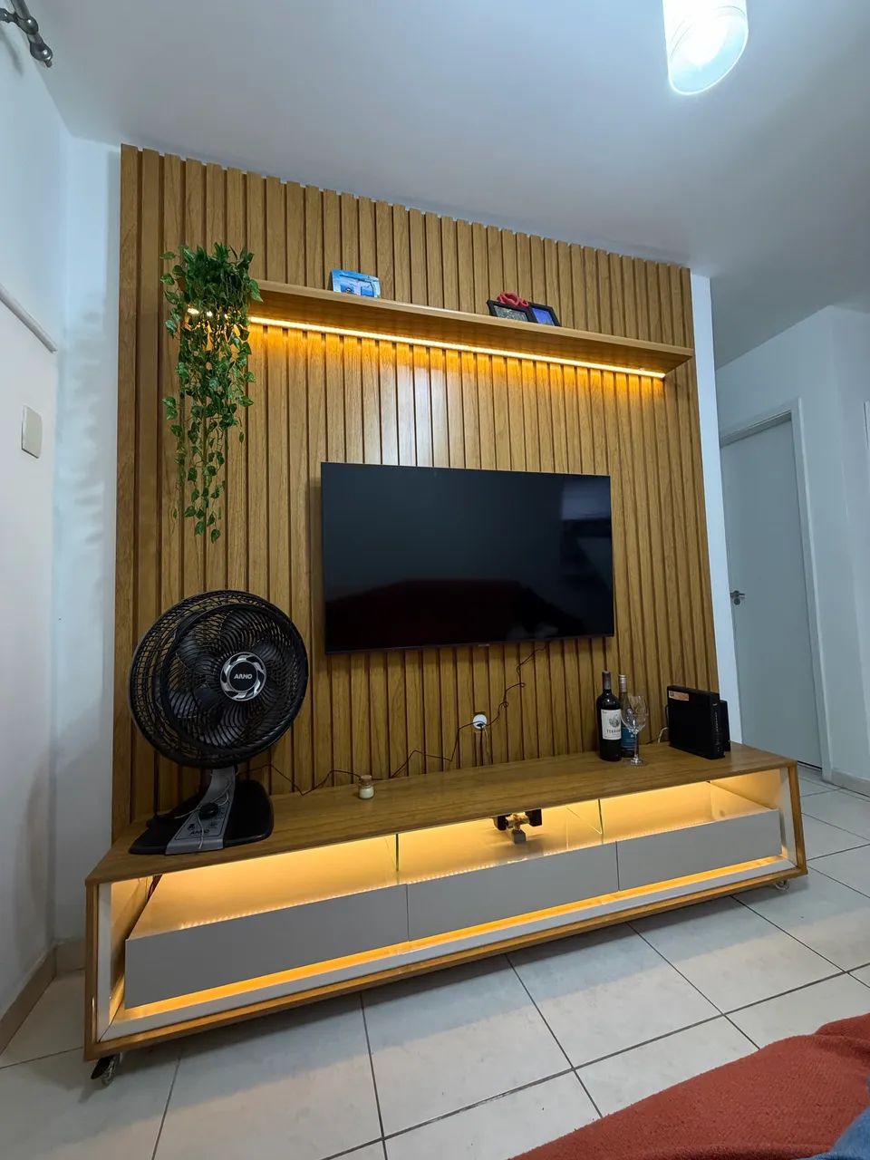 Painel e rack ripado  - Foto 4