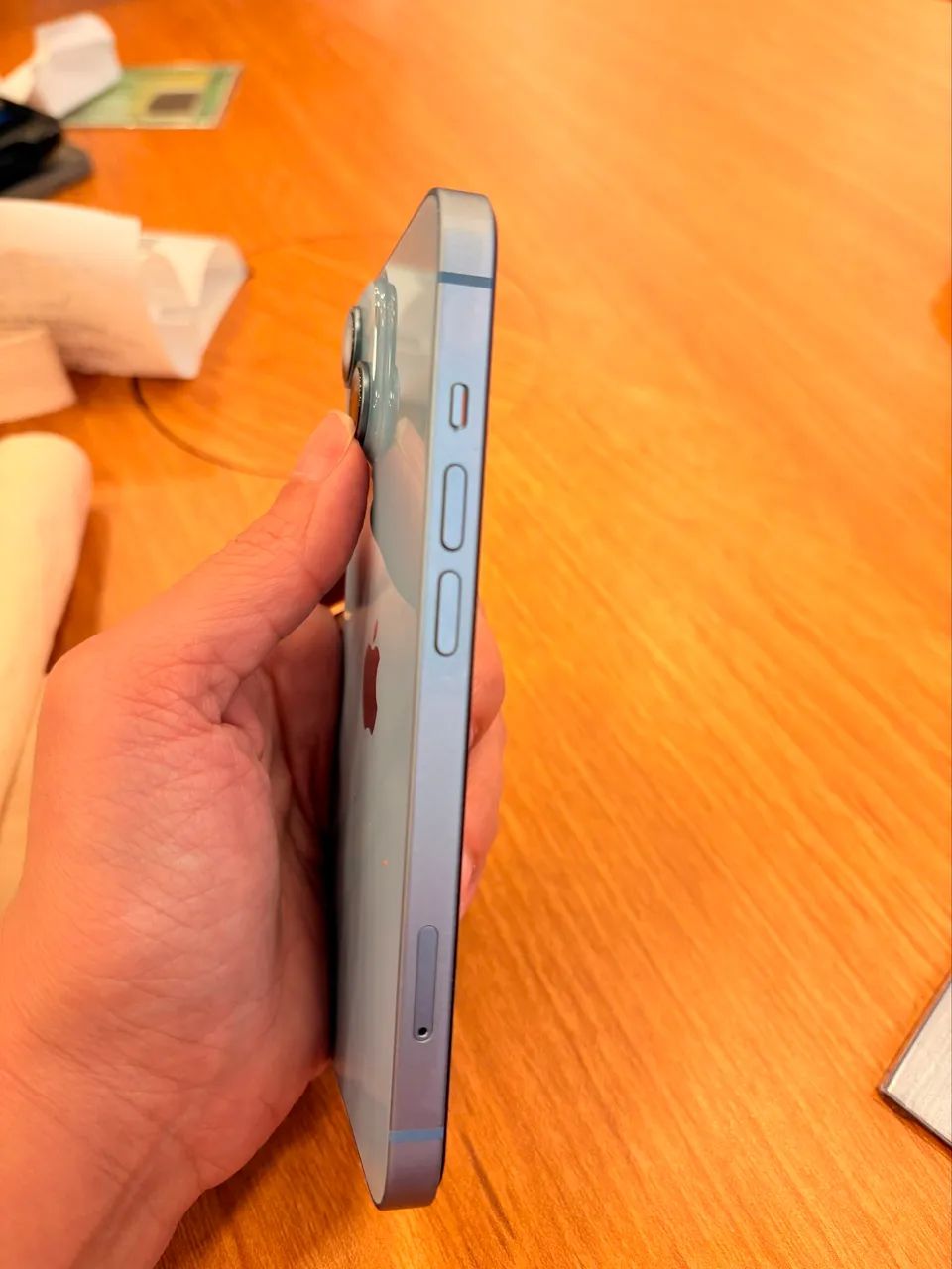 Vendo IPhone 14 azul 128Gb - Foto 3