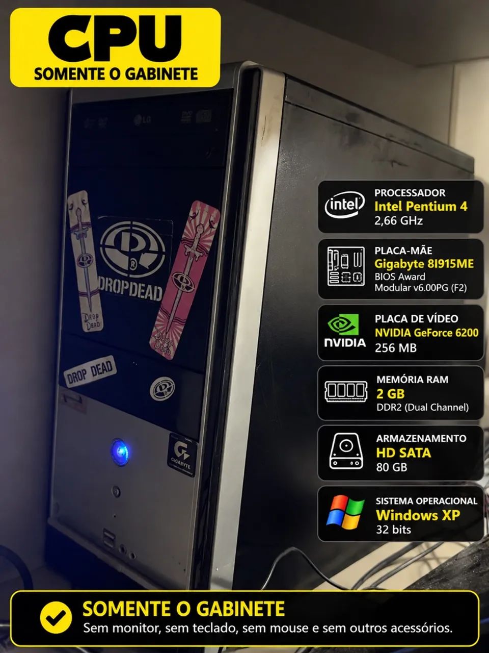 Cabinete cpu