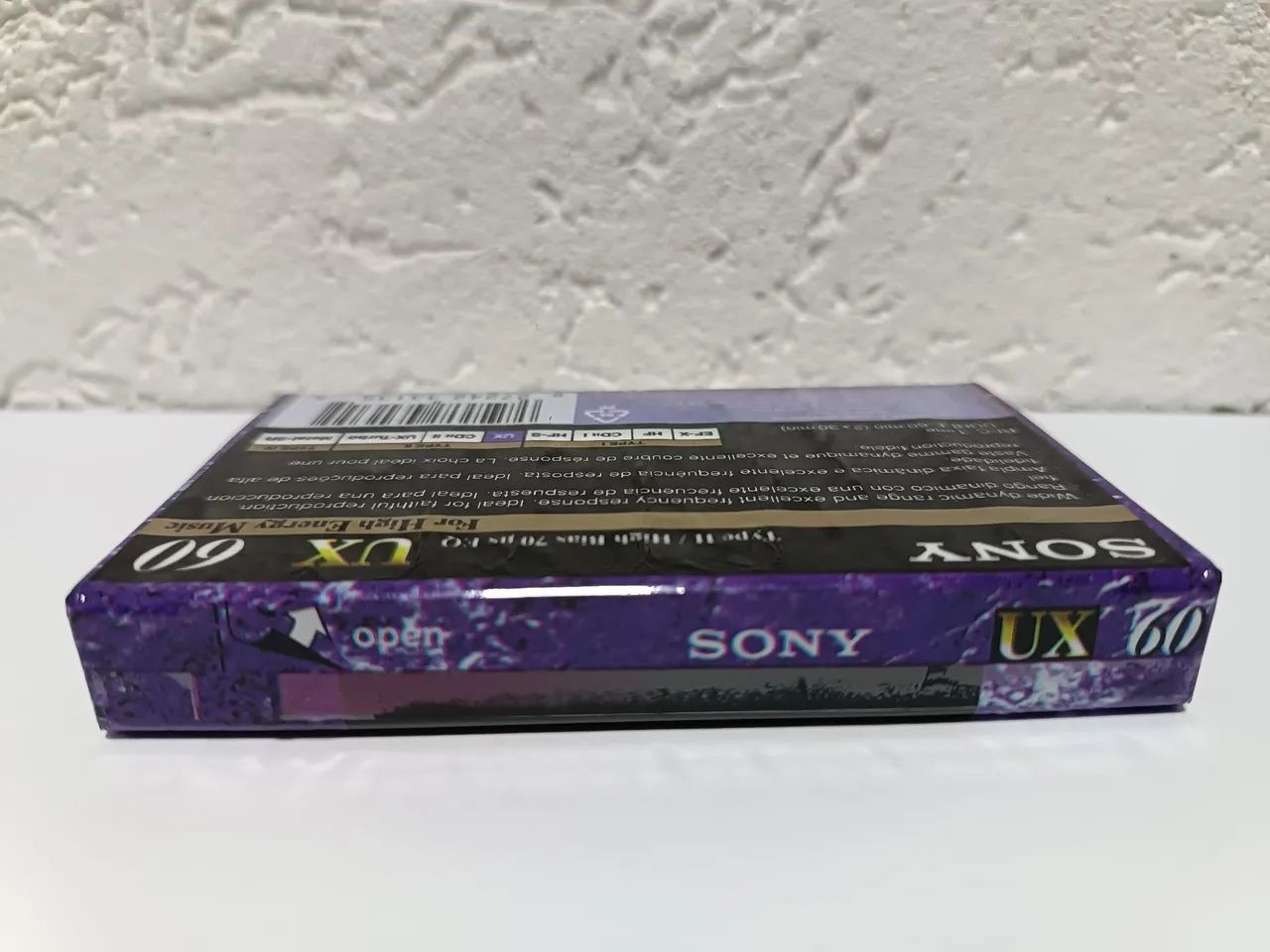 Fita K7 Sony ux60 novo lacrado  - Foto 3