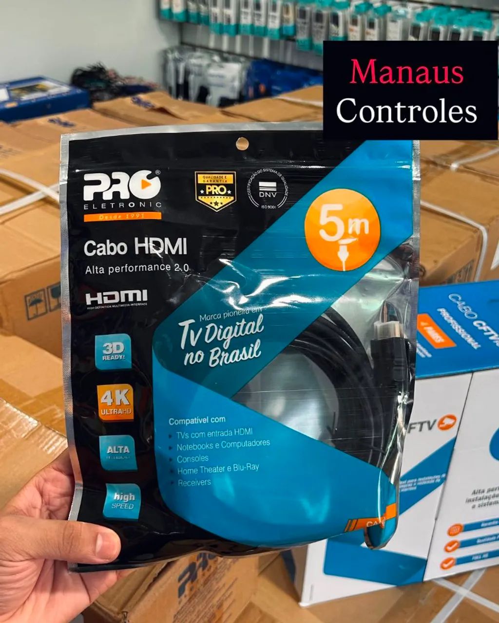 Cabo HDMI 5 Metros 