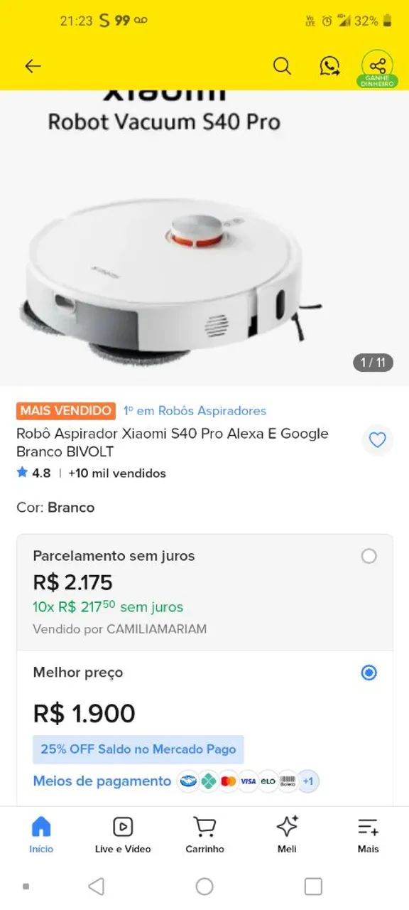 Vendo robot